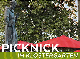 Banner Picknick im Klostergarten