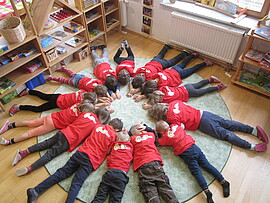 Banner Sommerfest Kindergarten Rogglfing