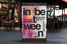 Banner In Between- Zwischen den Welten