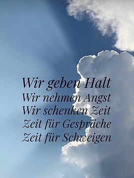 Banner Hospizbüro Landau geöffnet - Oberer Stadtplatz 16