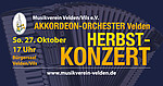 Logo Herbst-Konzert des Akkordeonorchesters Velden/Vils