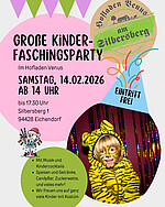 Logo Große KINDERFASCHINGS-PARTY im Hofladen Venus