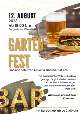 Banner Gartenfest 2023