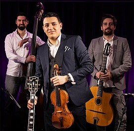 Banner Gipsy Hot Jazz - Sandro Roy Unity Trio