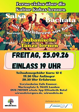 Banner Kubanische Tänze lernen