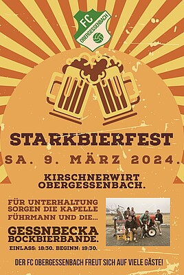 Banner Starkbierfest des FCO 
