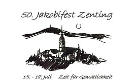 Banner 50. Jakobifest des SV Zenting – Samstag