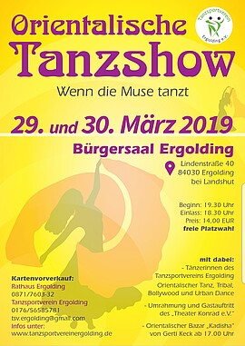 Banner Orientalische Tanzshow