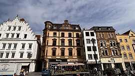 Banner Hausführung Ziegelhöferhaus Ludwigsplatz Straubing