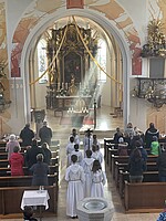 Logo Gestaltung des Ostersonntag-Gottesdiensts