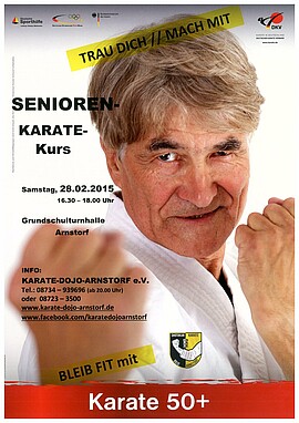 Banner Senioren-Karate-Kurs