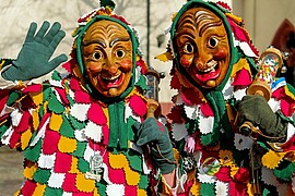 Banner Fasching des Müttervereins 2024