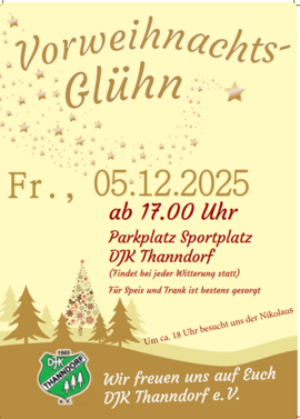 Banner Vorweihnachtsglühen Thanndorf