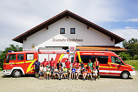 Banner Ferienprogramm der Feuerwehr Hirschhorn