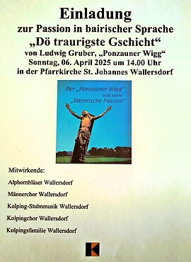 Banner Boarische Passion vom Ponzauner Wigg