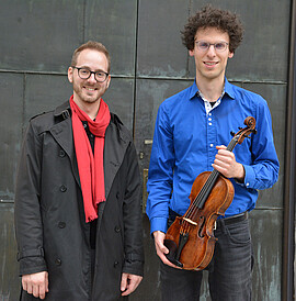 Banner Duoabend des Duos Beham-Goldstein