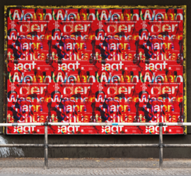 Banner “Wenn der Wespenmann tschüss sagt”