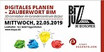 Logo Infoveranstaltung „Digitales Planen – Zauberwort BIM“