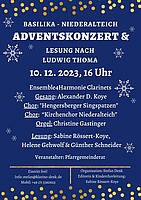 Logo Adventskonzert Basilika Niederalteich