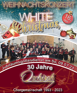 Banner Weihnachtskonzert