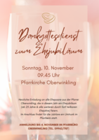 Logo Dankgottesdienst zum Ehejubiläum