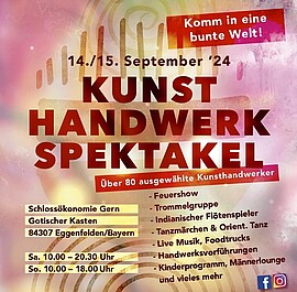 Banner KUNSTHANDWERKSPEKTAKEL
