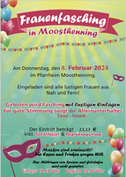 Logo Frauenfasching in Moosthenning