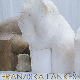 Banner Ausstellung Franziska Lankes - Plastiken von 1925-2025 im GLASBAU