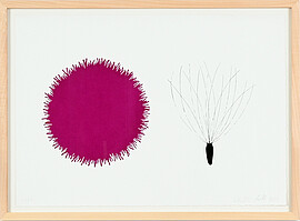 Banner BLÜHEN-Ausstellungseröffnung Sabine Ackstaller