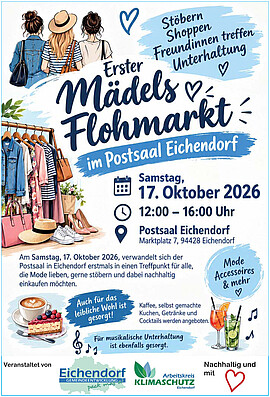 Banner Mädelsflohmarkt in Eichendorf