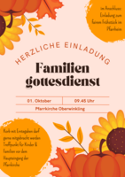 Logo Familiengottesdienst an Erntedank