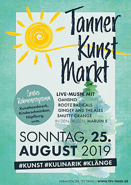 Banner Kunstmarkt mit Bartholomäusmarkt
