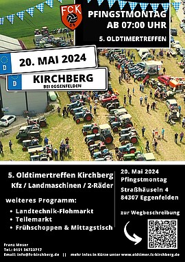 Banner 5. Oldtimertreffen Kirchberg