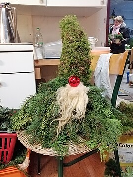 Banner Wichtelbäumchen zur Weihnachtszeit