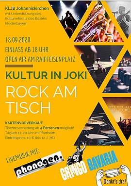 Banner Kultur in Joki - Rock am Tisch