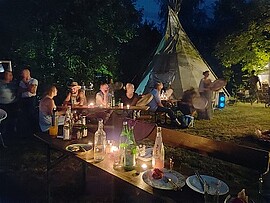 Banner Sommernachtsfest im Home of the Spirit