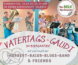 Banner Vatertags-Gaudi-Blues