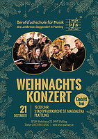 Logo Weihnachtskonzert der Berufsfachschule für Musik in Plattling, St. Magdalena