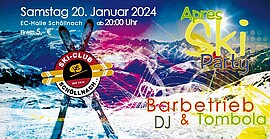Banner Apres-Ski-Party (Skiclub-Schöllnach)