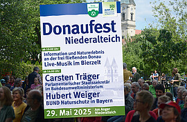 Banner Donaufest Niederalteich