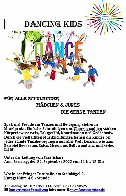 Banner Entfällt: Dancing Kids