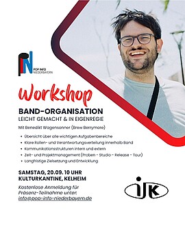Banner Workshop: "Band-Organisation"