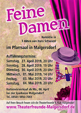 Banner Theateraufführung