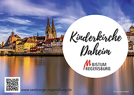 Banner Kinderkirche daheim - Advent