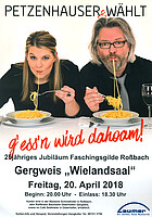 Logo Kabarettabend mit Petzenhauser & Wählt
