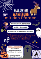 Logo Halloween-Wanderung mit den Pferden