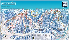 Banner Skiwochenende St. Johann, Wagrain und Flachau für Jugendliche (Tag 2)