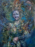 Logo Winterausstellung 2024/25 der Gemeinschaft Bildender Künstler Straubing