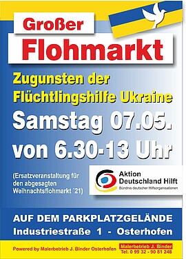 Banner Großer Flohmarkt