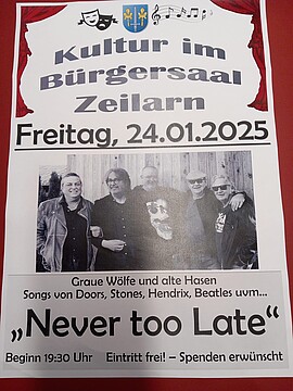 Banner Kultur im Bürgersaal 